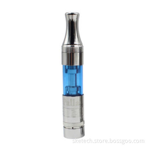 Healthy E-Cigs Pallas Dual Coil Glass Tank, Easy to Refill from Top